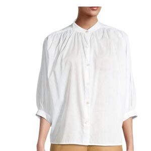 Rebecca Taylor Cotton Button Down Shirt Size Small